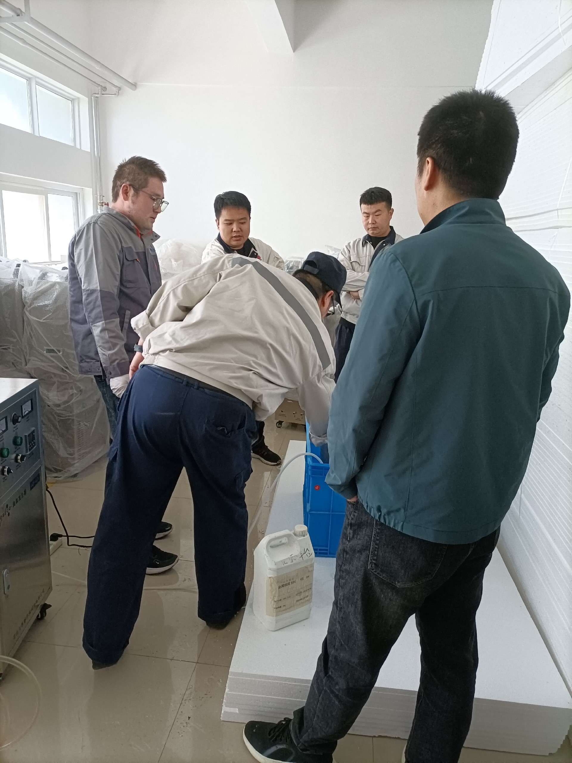 中信戴卡抛光车间污水用LCF-G/A-20臭氧发生器除臭